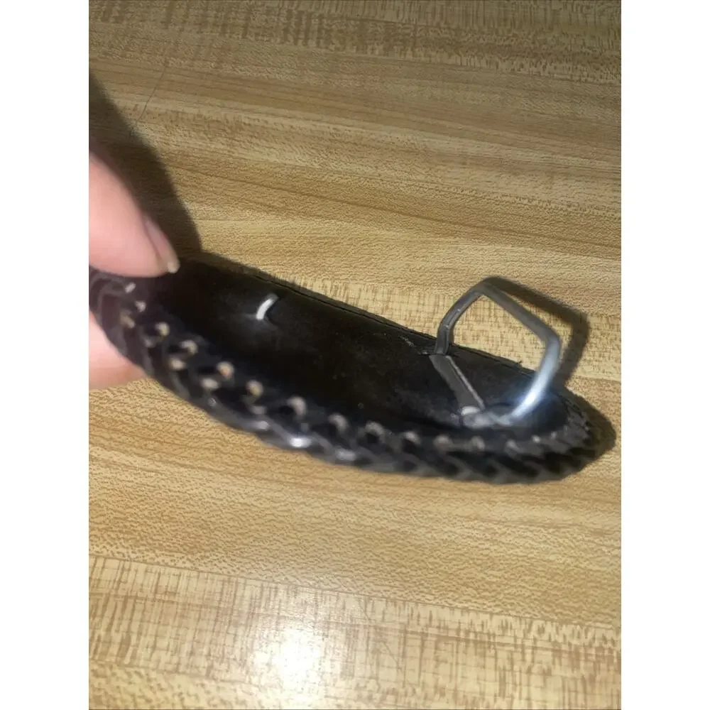 Snakeskin Belt Buckle Cowboy Reptile Oval 4” X 3” Handmade